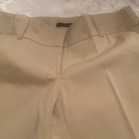Willi Smith Pants - Willi Smith Women’s Khaki Wide Leg Dress Pants Size 8 - NWOT